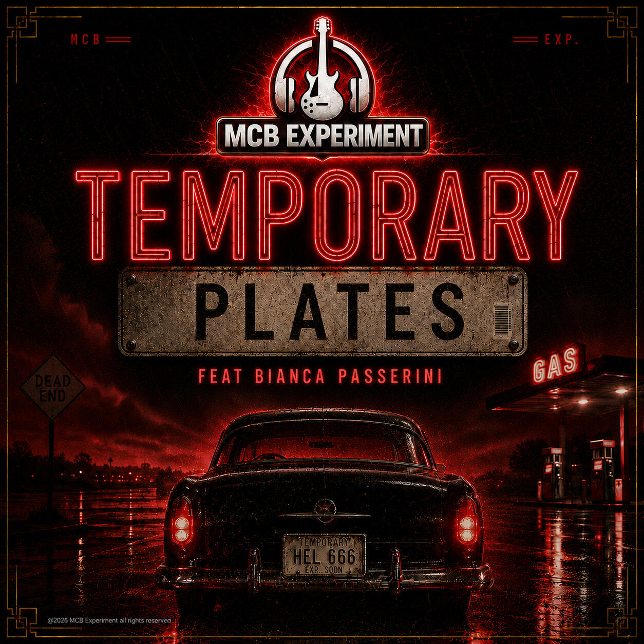 MCB Experiment - temporary plates